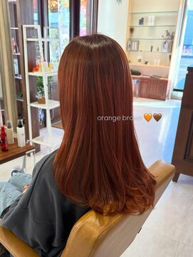 シェリッシュルーチェ(Sheriche luce) オレンジブラウン