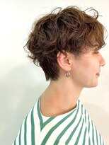 ヴィスト バイ レボ(VIST by REVO) ピンクベージュ/アンブレラカラー/クールショート/前髪/新松戸