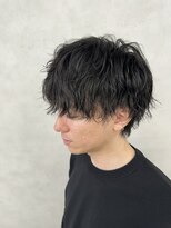 アース 新越谷店(HAIR&MAKE EARTH)&nbsp;マッシュウルフ×ツイストスパイラルパーマ