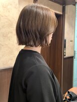 ロンド 銀座(Lond)&nbsp;☆春日☆ニュアンスウルフワンホンレイヤーダークブルーボブ35