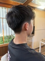 テントヘアー(tent hair)&nbsp;刈り上げで差がつく王道マッシュ
