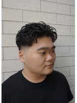 タフ バーバーショップ(TOUGH BARBER SHOP)&nbsp;オールバックパーマ