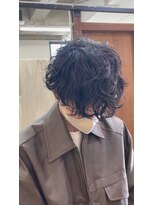 シンエノム(Shin enom) メンズ波巻きスパイラルパーママッシュパーマ