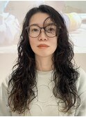 髪質改善パーマ透明感カラーダブルカラーブリーチ