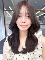 アイスバーグ ウェスト 清澄白河(eyesburg W/est)&nbsp;大人可愛いグレージュ◎ブリーチなし前髪カットシースルーバング