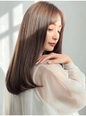 髪質改善ストレート×うる艶ロング