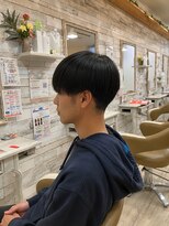 フゥカ 売市店(fuka)&nbsp;青森 八戸 メンズスタイル×縮毛矯正 20代 30代 40代