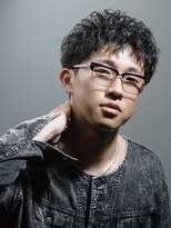 ブラック(BLACK) ルーズショート/ダウンバングショート