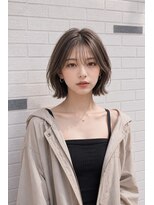 リアン(Lien) オリーブベージュ×ボブレイヤー