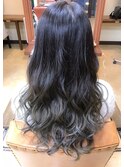 シルバーアッシュグラデーション
