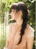 【THREEbyKEEP尾山台】編み込みフィッシュボーンヘアアレンジ