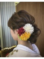 ヘアアンドケア エジェリラボ(hair&care egerie lab)&nbsp;上品編み込みアップ