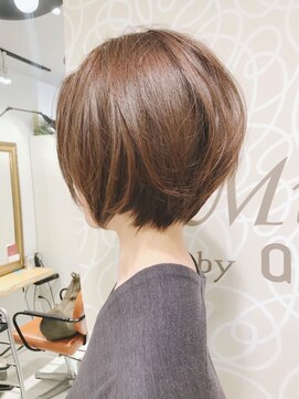 ミッシェル アフロート(michelle afloat) 髪質改善ひし形トップふんわり動き簡単まとまるツヤカーブカット