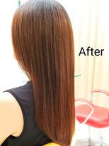 テイルウインド(Tailwind)&nbsp;縮毛矯正&髪質改善ストレートトリートメント/暖色系カラー