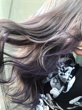 エリス ウメダ(Eliss umeda) 【冬カラー】Eliss ミルキーホワイト×インナーパープル