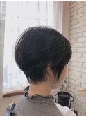 キレイめ×ショート 暗めカラー/ハンサムショート◎30代40代50代