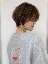 シー バイ ロンド 新宿(Sea by Lond)&nbsp;前髪長めハイライトくびれ大人キレイショート