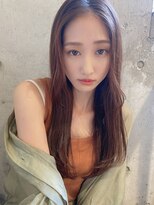 シェルター バイ トウキョウ(Shelter by TOKYO)&nbsp;秋ブラウンカラー×ストレートワンカール