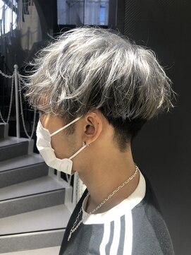 オンザ(ONTHE) ペールグレージュ×バブルマッシュ