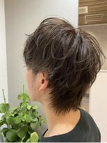 エイムヘアーティエル 鶴川店(eim hair tiele)&nbsp;モテウルフ&ナチュラルグレージュ