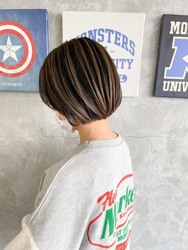 ウシワカマルイースト(ushiwakamaru East) ショートバレイヤージュ