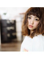 ミル(1001 mille)&nbsp;ナチュラル波ウェーブミディ［1001mille ］