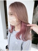 【大人気☆☆インナーカラーpink☆☆☆】