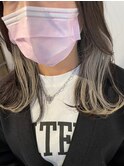 ホワイトインナー☆ハイトーンカラー