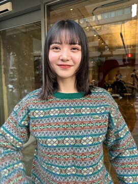 ハマモト 顔まわりレイヤーカット