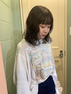 チカシツ(Chikashitsu) medium perm /momoka