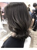 30代40代◎白髪ぼかし◎ナチュラルベージュ&レイヤーカット