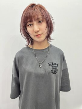 チュダック(ChuDuck) 【◎甘くてカワイイ◎】愛され《ピンクブラウン》ケアブリーチ