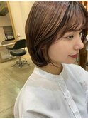 【Barouche/中島綾子】 愛されボブ ボブウルフ 堀江