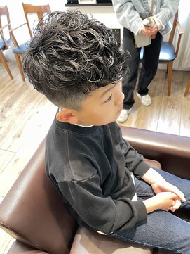 ペイジバイネオリーブ 吉祥寺店(Paige by Neolive) 黒髪/グレーベージュ/レイヤーロング/前髪パーマ/吉祥寺M7