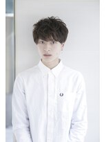 アフロディーテ 銀座(APHRODITE GINZA)&nbsp;ハイライト/マッシュパーマ/ウルフ/アッシュブラック/銀座