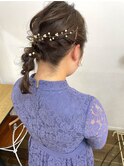【結婚式　ヘアアレンジ】