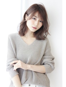 ルー(Luu) お手入れ簡単デジタルパーマ＋艶カラー＋モカベージュ