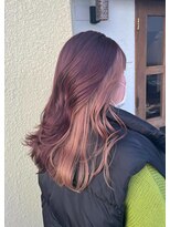 ヘアラボ シロ(Hair lab.Shiro)&nbsp;ピンクカラー