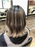 八尾/ハイライト/髪質改善/酸性ストレート/バレイヤージュ