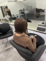 アイスプロドバイブルーム 木更津店(ice prod by bloom)&nbsp;ミディアムヘア/暗めカラー/グランマッシュ/木更津