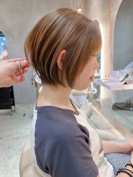 ロンド エスポワール 錦糸町(Lond espoir) ショートカールセミディシアーカラー姫カット【工藤昴】