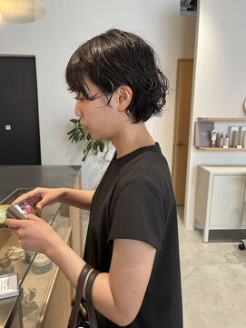 キチ(kici) ショートボブニュアンスパーマ