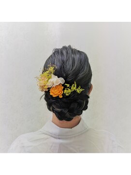 横濱ハイカラ美容院(haikara美容院) 浴衣ヘア　ゆるふわアップスタイル