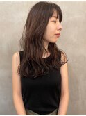 【若松 詩季】ニュアンスパーマ/ブリーチなしカラー