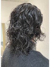 メンズロングパーマ