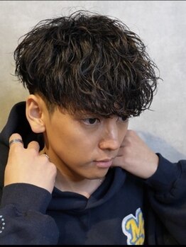 レイズ ルーツ 名古屋 名駅店(RAYS ROOTS)の写真/メンズパーマは"RAYS ROOTS"にお任せ◎高い技術力とトレンドを取り入れたStyleが好評!