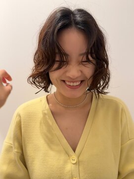 ニーム(nimes) honoka  ボブパーマ・ボブ・ナチュラルパーマ・ニュアンスパーマ