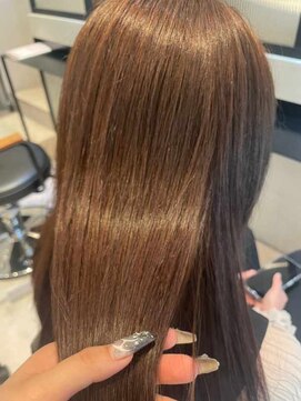 ダブル(W) 髪質改善/ストレートロング/縮毛矯正