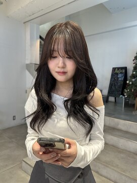 ゼスト パーク(ZEST PARK) ブリーチなしグレージュ韓国ヘア　kanon