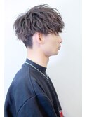 ツイストスパイラル　スパイラル　マッシュ　無造作